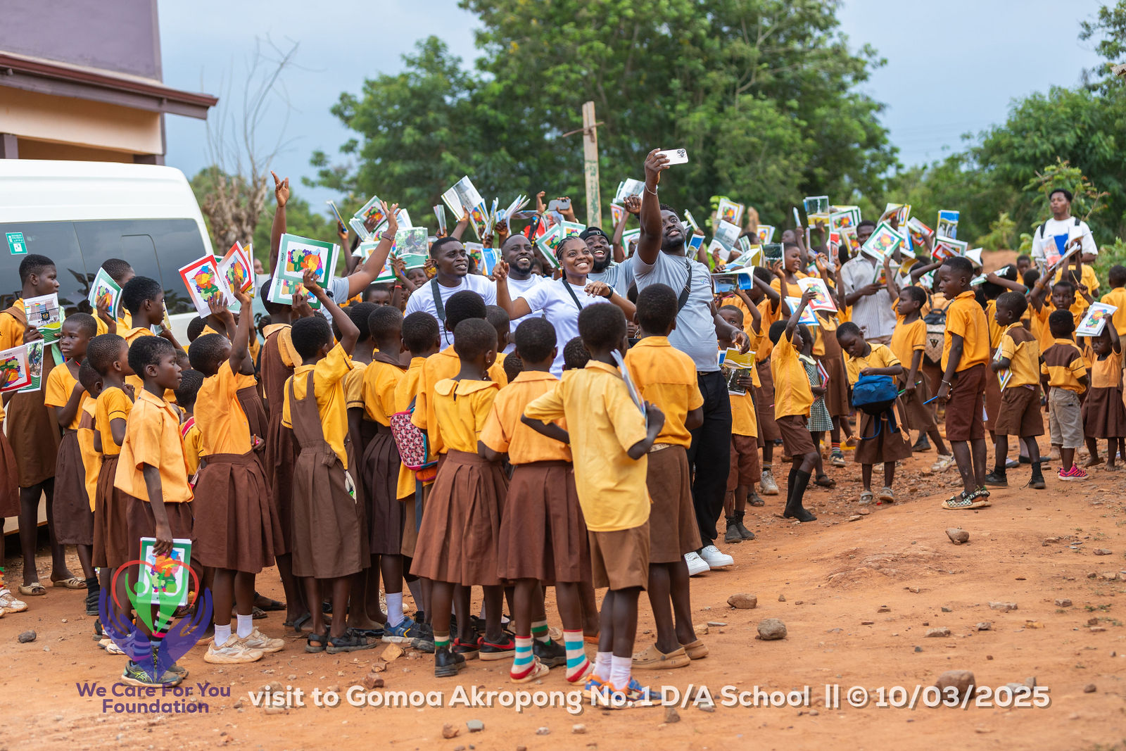 Gomoa Akropong visit photo